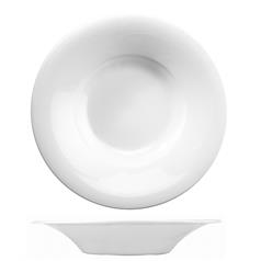 Churchill Menu Porcelain Broad Rim Pasta Bowl, 28cl/10oz