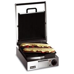 Lincat Lynx Single Contact Grill Ribbed Top and Bottom