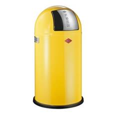 Pushboy 50 ltr Waste Bin Lemon Yellow