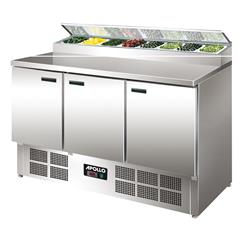 Apollo GN 3 Door Salad Prep Counter