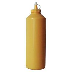 Sauce Bottles w/Cap 1Ltr/35oz Yellow