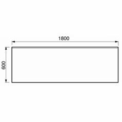 FRANKE S/S Preparation Wall Tables  600mm 600 x 1800mm