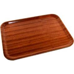 Rectangular Mahogany Tray 360x280mm