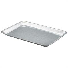 Galvanised Steel Tray, 31.5x21.5x2cm