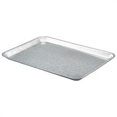 Galvanised Steel Tray, 37x26.5x2cm