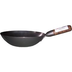 Flat Bottom Mild Steel Wok 13