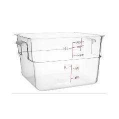 Hygiplas Polycarbonate Square Storage Container 10Ltr